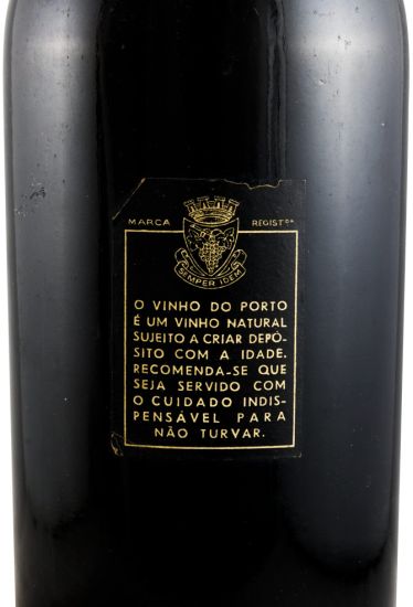 1900 Burmester Frasqueira Port (bottled in 1938)