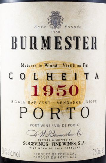 1950 Burmester Colheita Porto