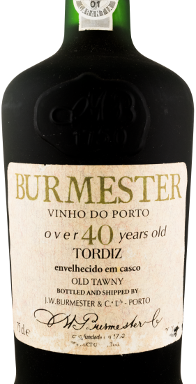 Burmester Tordiz 40 years Port (former bottle)