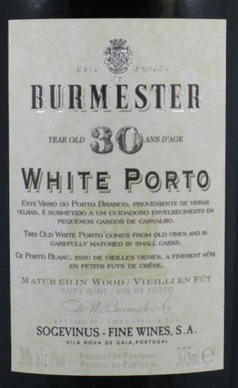 Burmester Branco 30 anos Porto 37,5cl