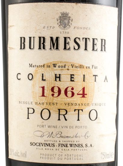 1964 Burmester Colheita Porto