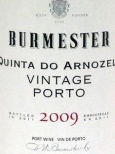 2009 Burmester Quinta do Arnozelo Vintage Porto