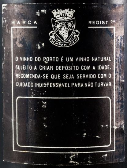 1978 Burmester Colheita Porto (rótulo antigo)