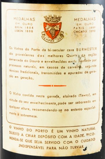 Burmester Reserva L.D.Velhíssimo Porto