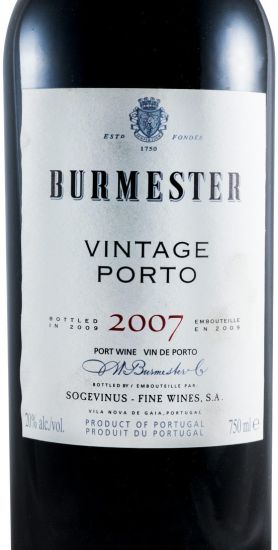 2007 Burmester Vintage Porto