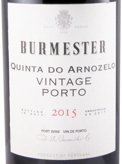 2015 Burmester Quinta do Arnozelo Vintage Porto