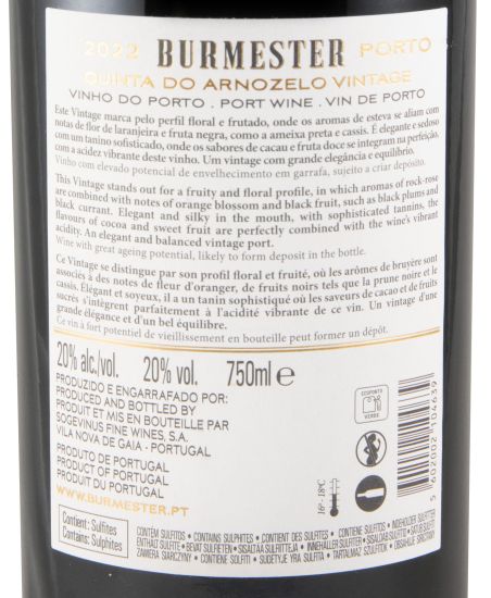 2022 Burmester Vintage Porto