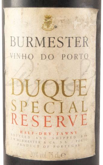 Burmester Duque Especial Reserve Port