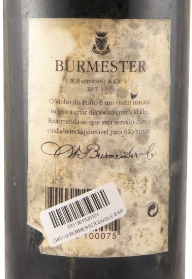 Burmester Duque Especial Reserve Port