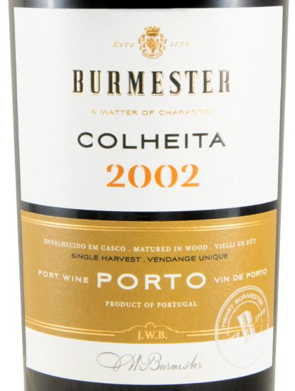 2002 Burmester Colheita Port