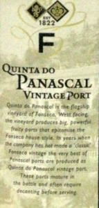 2001 Fonseca Quinta do Panascal Vintage Porto