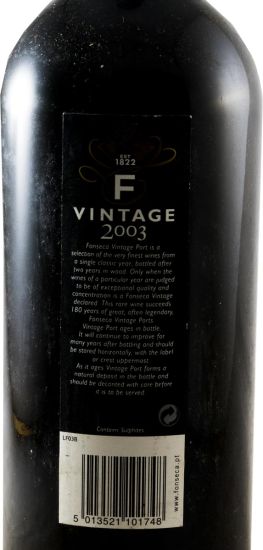 2003 Fonseca Vintage Porto