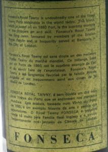 Fonseca 40 years Port (golden label)