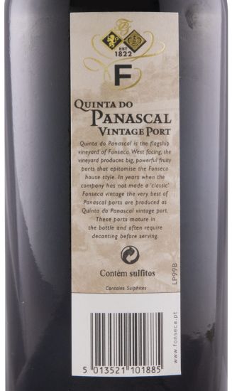1999 Fonseca Quinta do Panascal Vintage Porto