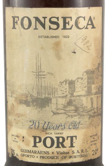 Fonseca 20 anos Porto (engarrafado em 1982)
