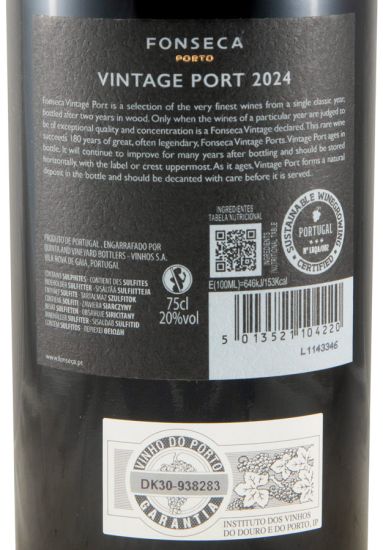 2024 Fonseca Vintage Porto