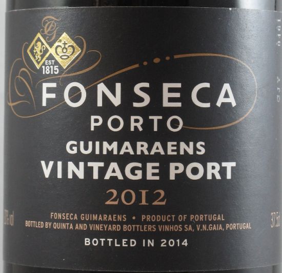 2012 Fonseca Guimaraens Vintage Porto 37,5cl