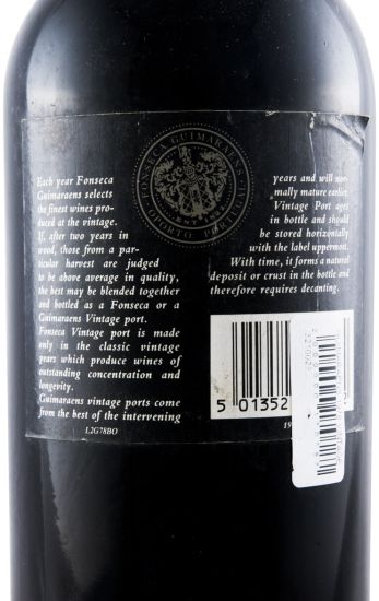 1978 Fonseca Guimaraens Vintage Porto