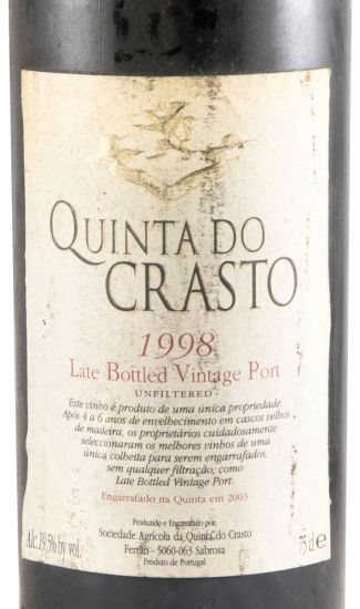 1998 Quinta do Crasto LBV Port