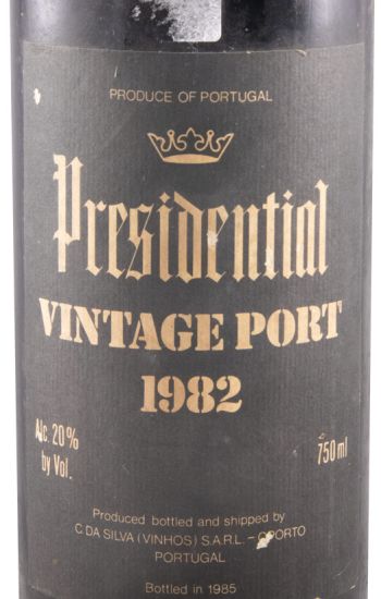 1982 Presidential Vintage Port