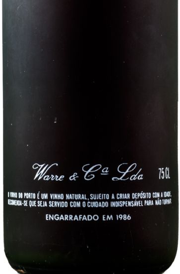 1961 Warre's Cintra Colheita Porto