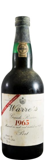 1965 Warre's Grande Reserve Port
