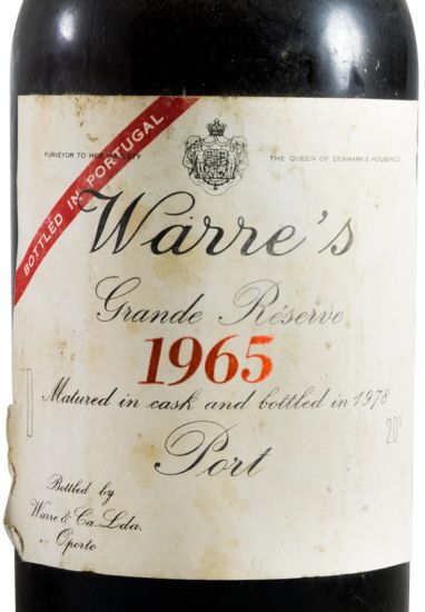 1965 Warre's Grande Reserve Port