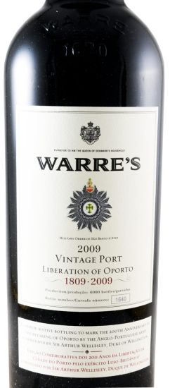 2009 Warre's Liberation of Oporto Vintage Porto