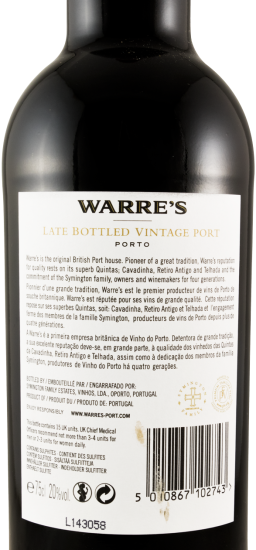 2009 Warre's LBV Porto