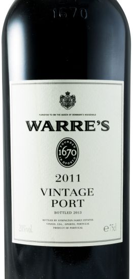 2011 Warre's Vintage Port
