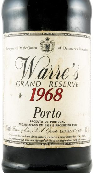 1968 Warre's Grande Reserva Porto