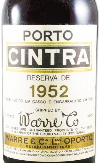 1952 Warre's Cintra Reserve Porto