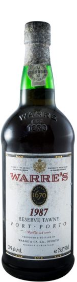 1987 Warre's Reserve Tawny Port