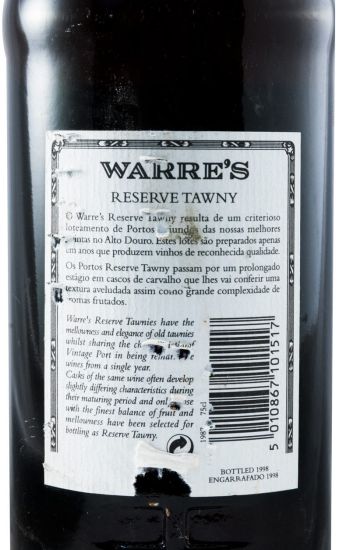 1987 Warre's Reserve Tawny Port