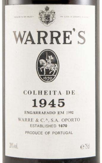 1945 Warre's Colheita Port