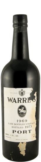 1969 Warre's 1969 LBV Porto (engarrafado em 1973 e com rótulo danificado)