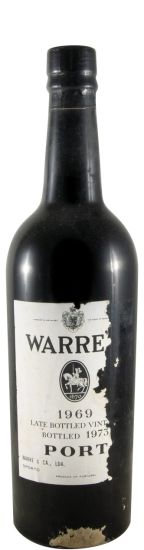 1969 Warre's 1969 LBV Porto (engarrafado em 1973 e com rótulo danificado)