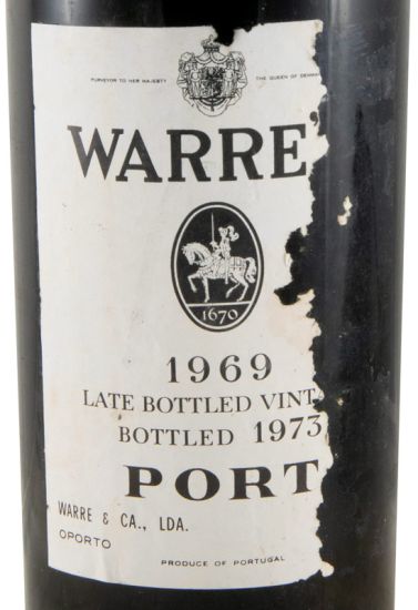 1969 Warre's 1969 LBV Porto (engarrafado em 1973 e com rótulo danificado)