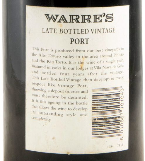1984 Warre's LBV Porto