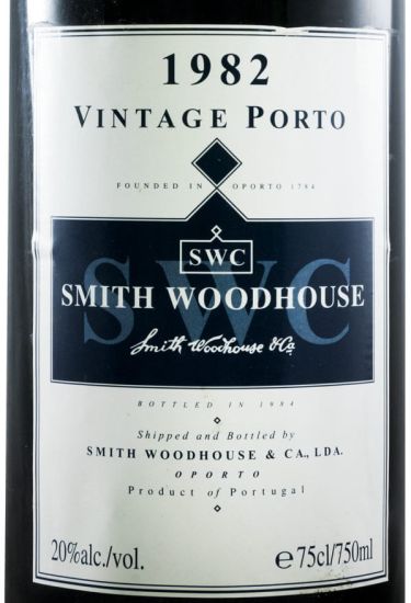 1982 Smith Woodhouse Vintage Porto