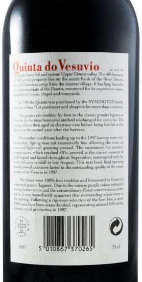 1997 Quinta do Vesuvio Vintage Porto