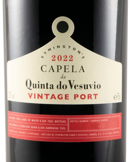 2022 Quinta do Vesuvio Capela Vintage Porto