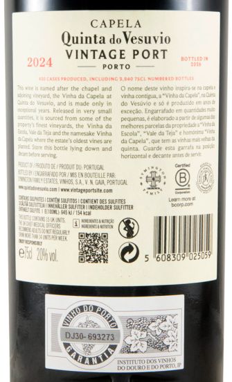 2024 Quinta do Vesuvio Capela Vintage Porto