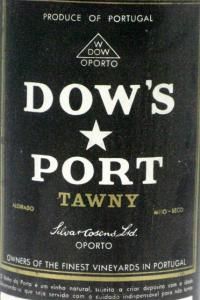 Dow's Tawny Porto