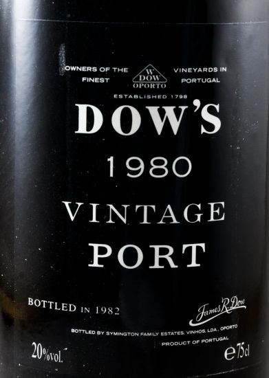 1980 Dow's Vintage Porto