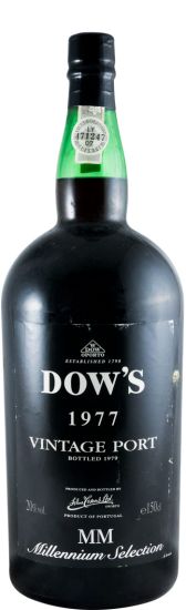 1977 Dow's Millenium Vintage Porto 1,5L