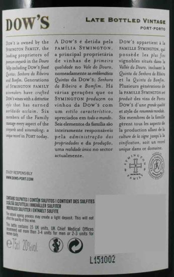 2009 Dow's LBV Port