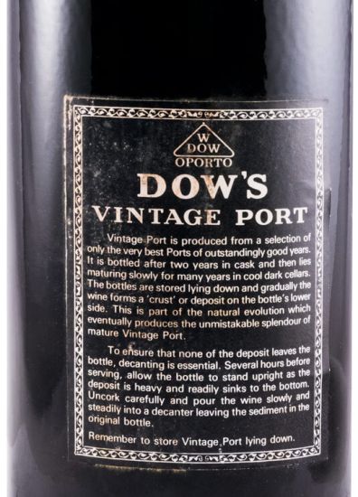 1985 Dow's Vintage Porto