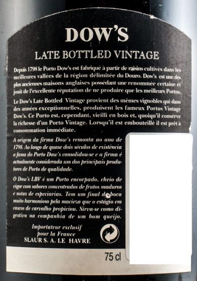 1994 Dow's LBV Porto