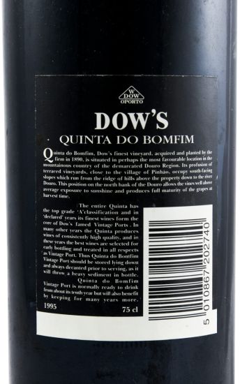 1995 Dow's Quinta do Bomfim Vintage Porto
